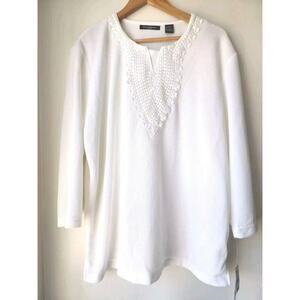 Speculation Women's Blouse Size 3X White